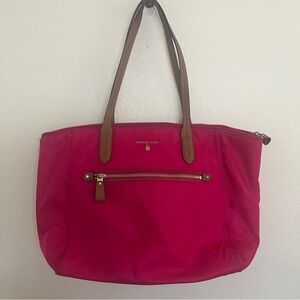 Michael Kors Kelsey Nylon Uktra Pink Women’s Tote Bag